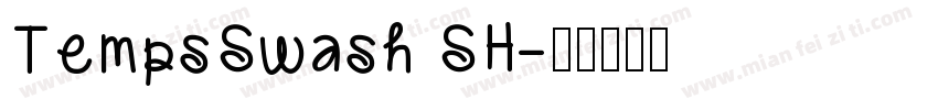 TempsSwash SH字体转换